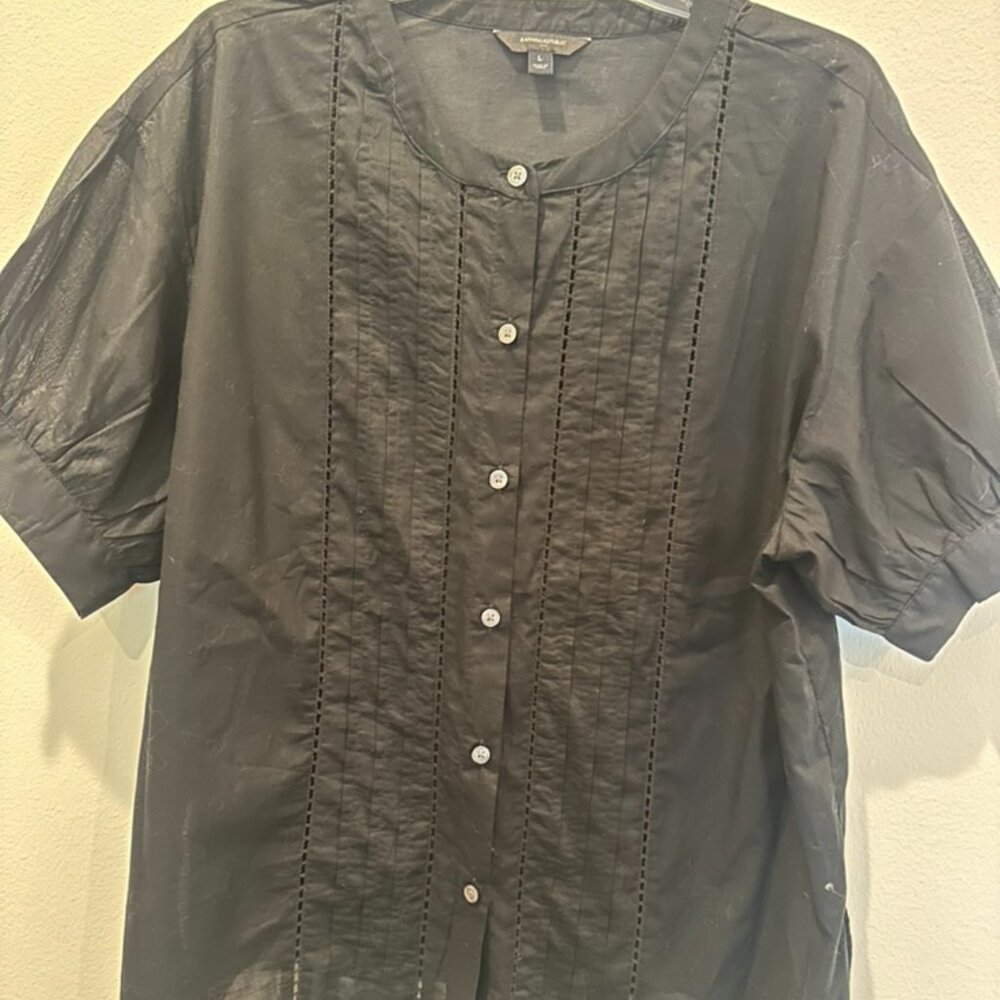 Black ladies blouse
